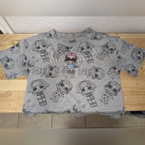 LOL Surprise gray kids shirt